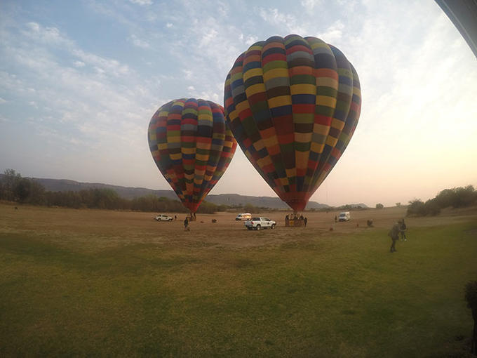 hot air balloon south africa