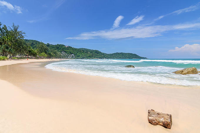 Thailand Phuket Kata Noi Beach Club Bar Stock Photo